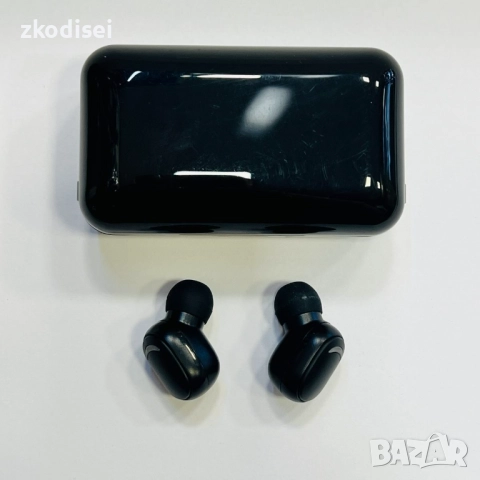 Bluetooth слушалки ЧЕРНИ