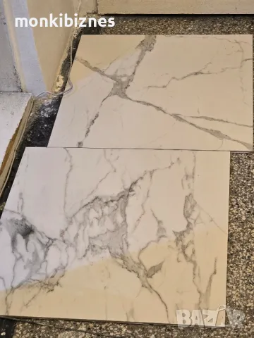 Гранитогрес KAI Бял Мрамор 15 м2 60x60, снимка 4 - Гранитогрес и плочки - 48842211