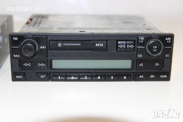 CD RADIO SD CARD VW Passat B5 (1997-2000г.) CHM105MP3 / 1J0035152F / двоен дин касетофон чейнджър, снимка 2 - Аксесоари и консумативи - 44700974
