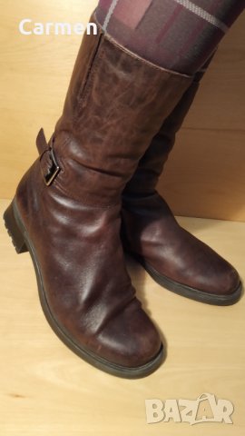 Salamander дамски ботуши от естествена кожа, снимка 8 - Дамски ботуши - 31279905