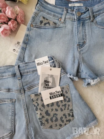 къси панталонки деним , снимка 2 - Къси панталони и бермуди - 50600276