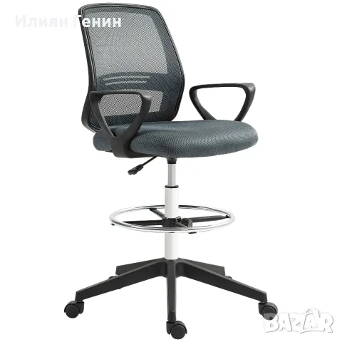 Офис стол Vinsetto, ергономичен, снимка 9 - Столове - 56110029