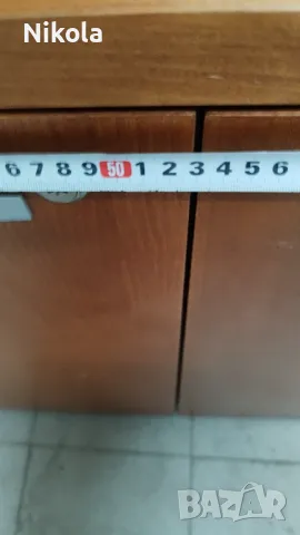 Шкаф с три врати с ключалки и рафтове 160/45/76см, снимка 12 - Шкафове - 47645549