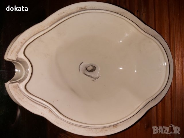 Стар порцеланов супник от соца., снимка 6 - Други ценни предмети - 39621302