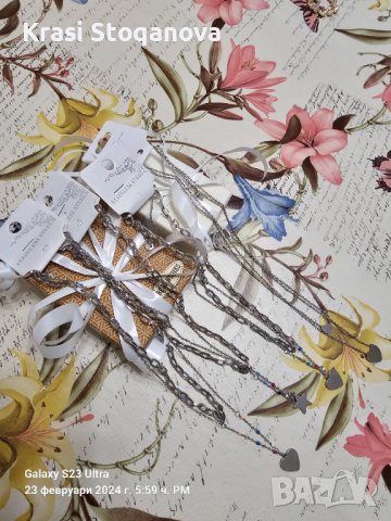 Дамски БИЖУТА / Неръждаема Стомана , снимка 3 - Колиета, медальони, синджири - 44436145