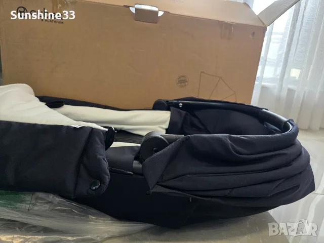 Cybex Priam Lux Carry Cot кош за количка 0-6м черен, снимка 10 - Детски колички - 55826844