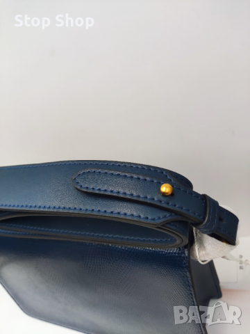 Чанта естествена кожа 21.5х13.5х6.5 см , снимка 3 - Чанти - 44761425