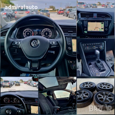 Volkswagen Tiguan 2.0TDI 190ks.Highline 4Motion BlueMotion 2017г.Evro 6, снимка 13 - Автомобили и джипове - 50999940