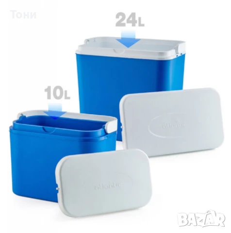 Комплект хладилни кутии, ATLANTIC 24+10 л, снимка 1