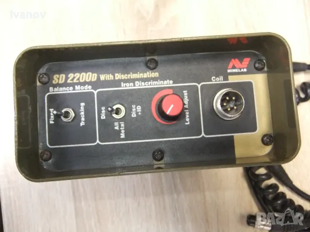 Металдетектор Minelab SD2200d , металотърсач , снимка 5 - Друга електроника - 48264261