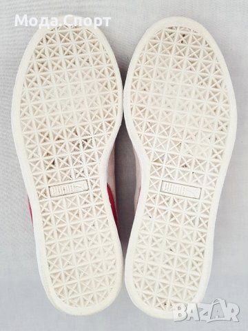 Puma Suede Classic Geranium Дамски Маратонки Пума Спортни Обувки Кецове Велур Кожа 38 24см, снимка 7 - Маратонки - 38729190