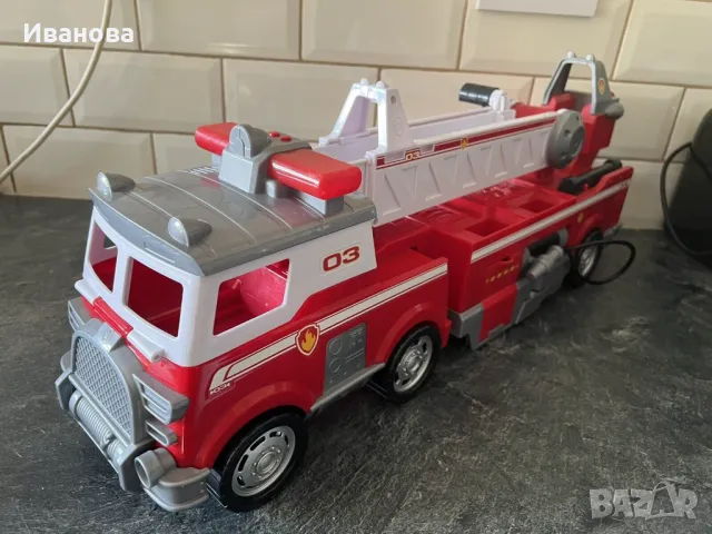 PAW PATROL Камион пожарна , снимка 5 - Коли, камиони, мотори, писти - 48439529