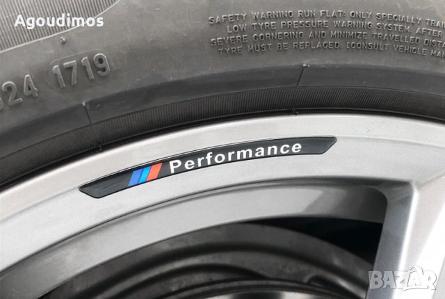 4бр. стикери BMW М Performance за джанти, снимка 7 - Аксесоари и консумативи - 35390830
