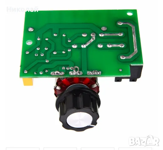 Регулатор на обороти 220v 4000W с предпазител, снимка 5 - Друга електроника - 49336997