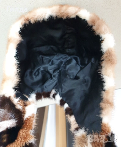шапка естествен косъм норка визон S, снимка 9 - Шапки - 52751253