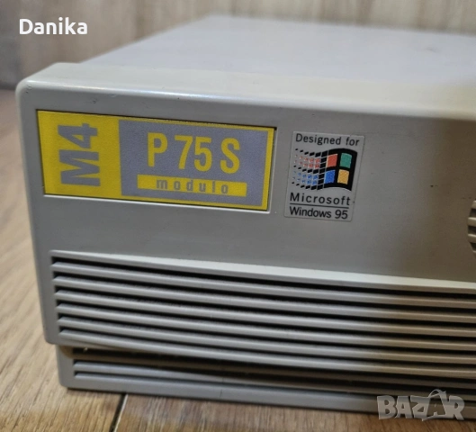 Работещ рядък ретро компютър Olivetti M4-75S процесор Intel Pentium 75 MHz CPU Socket 7 DOS Windows, снимка 2 - Геймърски - 51773172