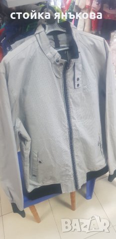 Пpoдавам стилно мъжко пролетно  яке сиво, снимка 2 - Якета - 32082505