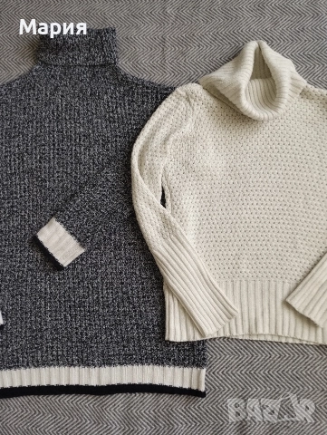 НМ, Zara блузки плетиво размер С, снимка 4 - Блузи с дълъг ръкав и пуловери - 52719830