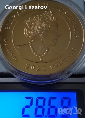 долар Австралия 2021, снимка 3 - Нумизматика и бонистика - 36945319