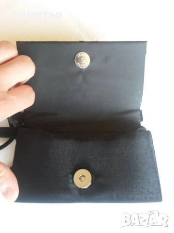 Черна чантичка за официални поводи, снимка 6 - Чанти - 54248465