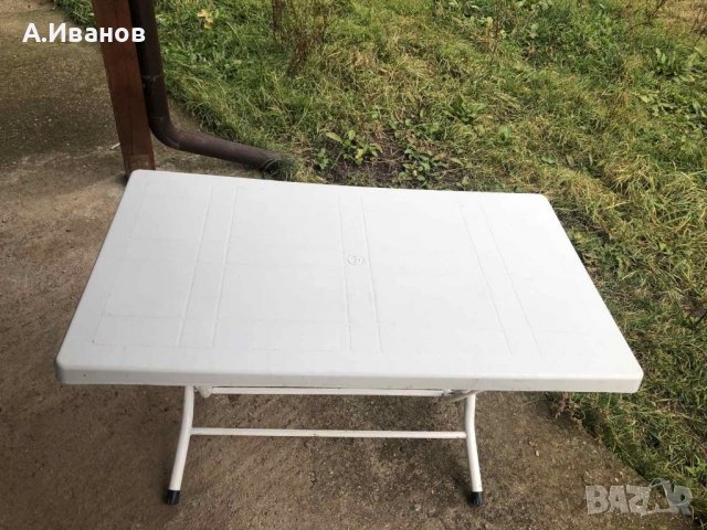 Маси с метална основа + столове - комплекти, снимка 4 - Градински мебели, декорация  - 38990293