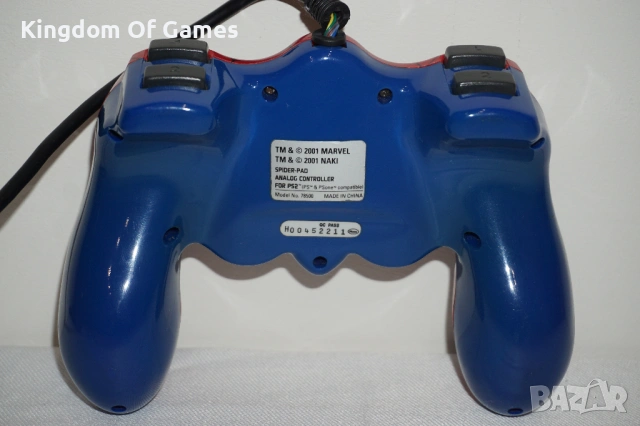 Оригинален Контролер Spider-Pad Marvel Naki за Playstation 2  ТЕСТВАН И РАБОТЕЩ, снимка 9 - Аксесоари - 54312209
