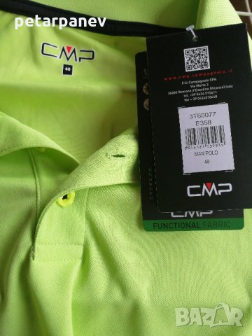 Нова мъжка блуза CMP Polo Mens T-Shirt - 48 размер, снимка 3 - Тениски - 30207235