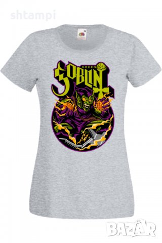 Дамска Тениска Green Goblin,Изненада,Повод,Подарък,Празник, снимка 7 - Тениски - 37642585