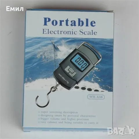 Малка електронна везна с възможност за измерване на товари до 50 кг., снимка 2 - Електронни везни - 47702896