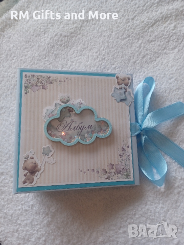 Албум за бебе, подарък за погача, подарък за рожден ден , снимка 4 - Други - 44566728