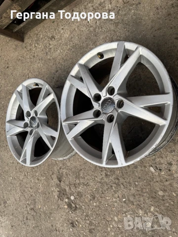 Оригинални Джанти Audi b9/b9.5. 5х112/17 7.5J et-38 66.5mm, снимка 2 - Гуми и джанти - 51379499