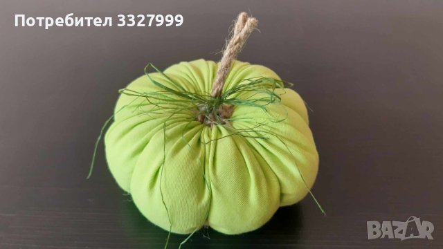 Тиква от плат за Хелоуин, снимка 5 - Декорация за дома - 42325485