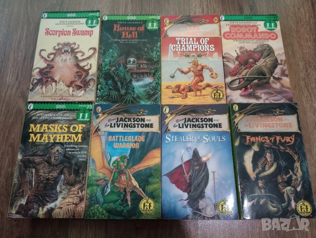 Книги-Игри на Английски Език - Fighting Fantasy(Битки Безброй) и други, снимка 3 - Детски книжки - 53178221