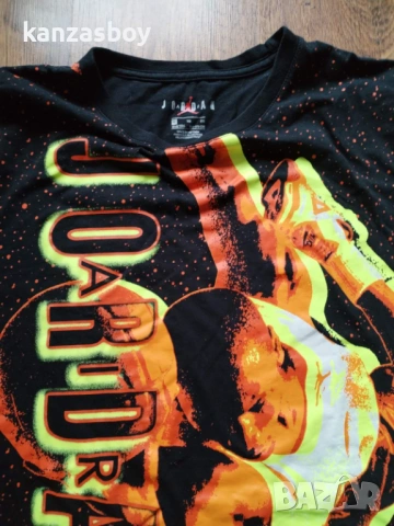 nike jordan - страхотна юношеска тениска 163-175см.