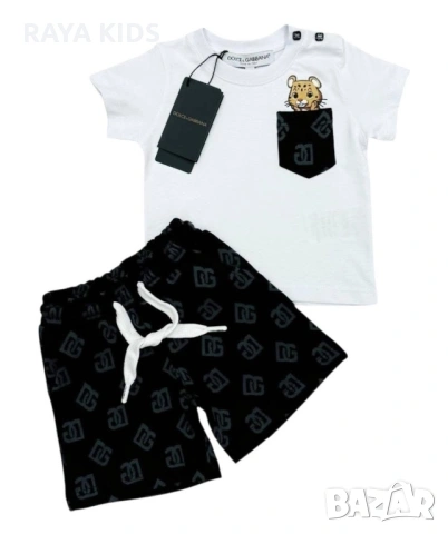 Комплекти с къс ръкав за момичета и момчета от 3 месеца до 2 години!, снимка 2 - Комплекти за бебе - 54222861