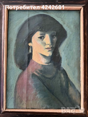 Маслен портрет "Екатерина" - худ. Делчо Станев