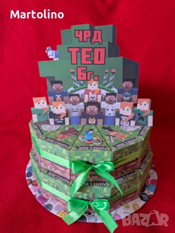 Картонена торта Алиса в страната на чудесата, снимка 13 - Други - 53049224