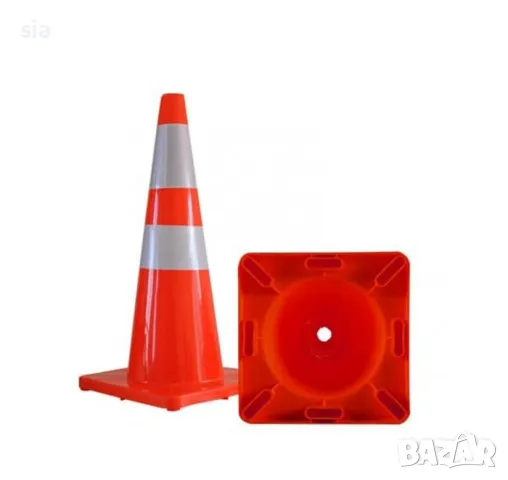 Светлоотразителен конус, 50 см, снимка 2 - Аксесоари и консумативи - 49842346