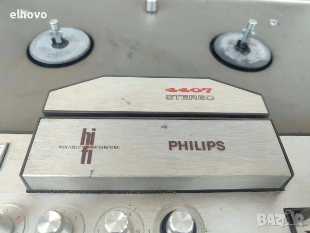 Магнетофон Philips 4407#1, снимка 6 - Грамофони - 56460145
