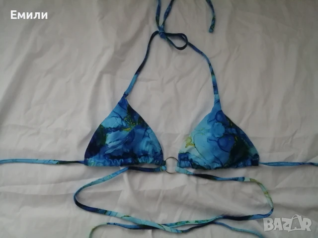 S, M, L нов комплект дамски бански от две части с принт marble , снимка 8 - Бански костюми - 50717092