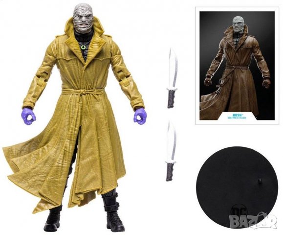 Екшън фигура McFarlane DC Comics: Multiverse - Hush (Batman: Hush), 18 cm, снимка 5 - Колекции - 38898346