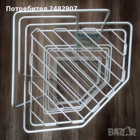 Ъглова етажерка за баня, снимка 10 - Етажерки - 52251327