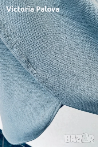 COS Швеция 100% вълна пуловер- кейп овърсайз, снимка 8 - Блузи с дълъг ръкав и пуловери - 52470933