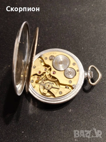 Швейцарски джобен часовник - MARLO - 18 РУБИНА - ПРОМОЦИЯ, снимка 15 - Джобни - 51638180