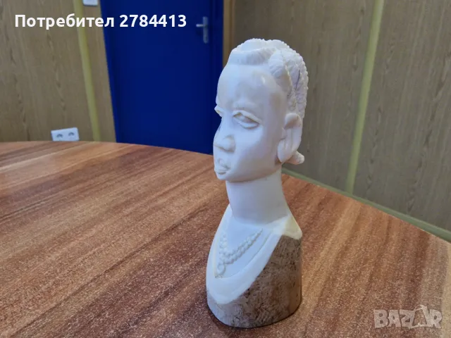 статуетка / бюст от слонова кост разпродажба, снимка 2 - Статуетки - 48422226