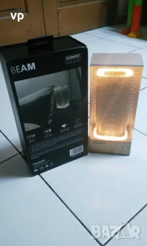 Акустична стерео Hi Fi система Tronsmart Beam Bluetooth Speaker тонколона с интериорна нощна L лампа, снимка 18 - Bluetooth тонколони - 48867935