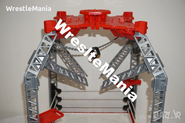 Рядък Кеч Ринг WWE CREATE A WWE SUPERSTAR RING BUILDER, снимка 4 - Колекции - 51854794