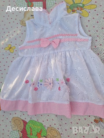 Детска рокля, снимка 1 - Бебешки рокли - 42656641