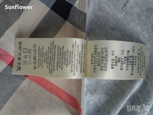 Оригинална блуза Burberry със страничен цип, размер L  , снимка 7 - Блузи с дълъг ръкав и пуловери - 51720646