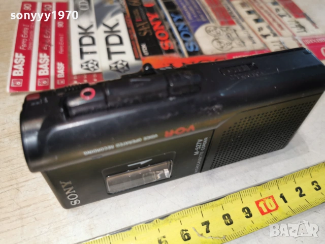 SONY M-527V ВНОС SWISS 1204261823LCHERY1, снимка 13 - Радиокасетофони, транзистори - 54174129